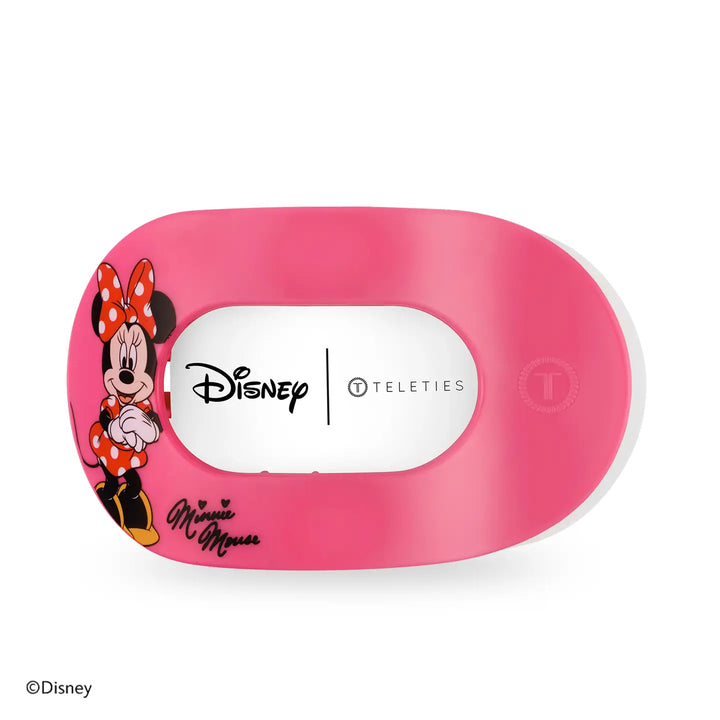 Teleties Minnie Mouse Flat Round Clip, Large