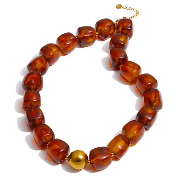 Pebbles Beaded Necklace