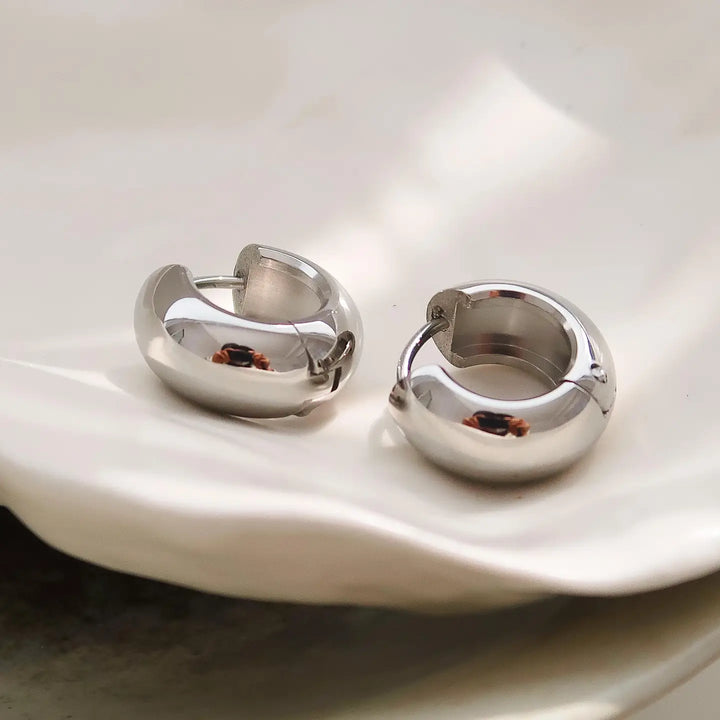 Blandine Small Classic Hoop Earring