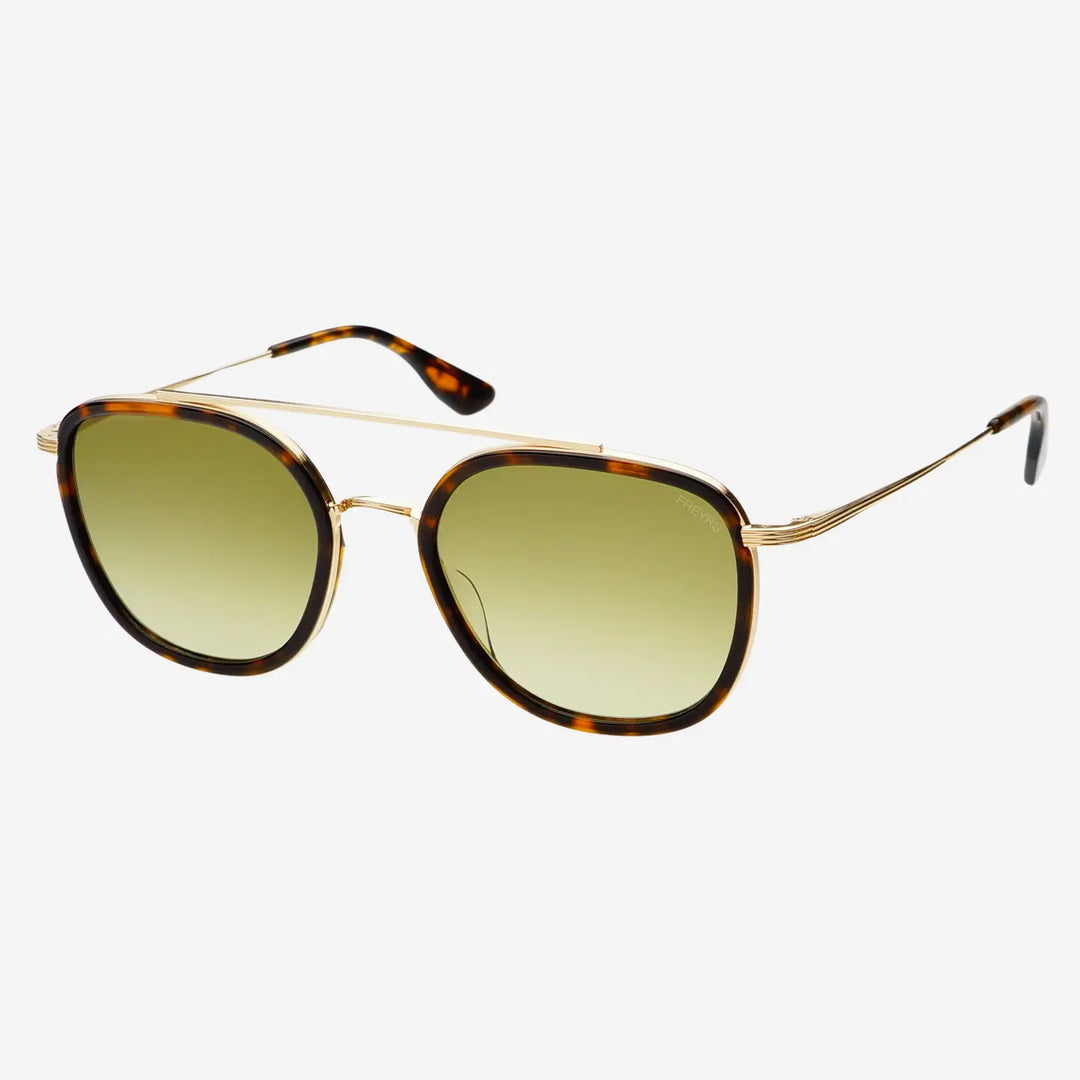 Freyrs Weston in Tortoise / Fade Green