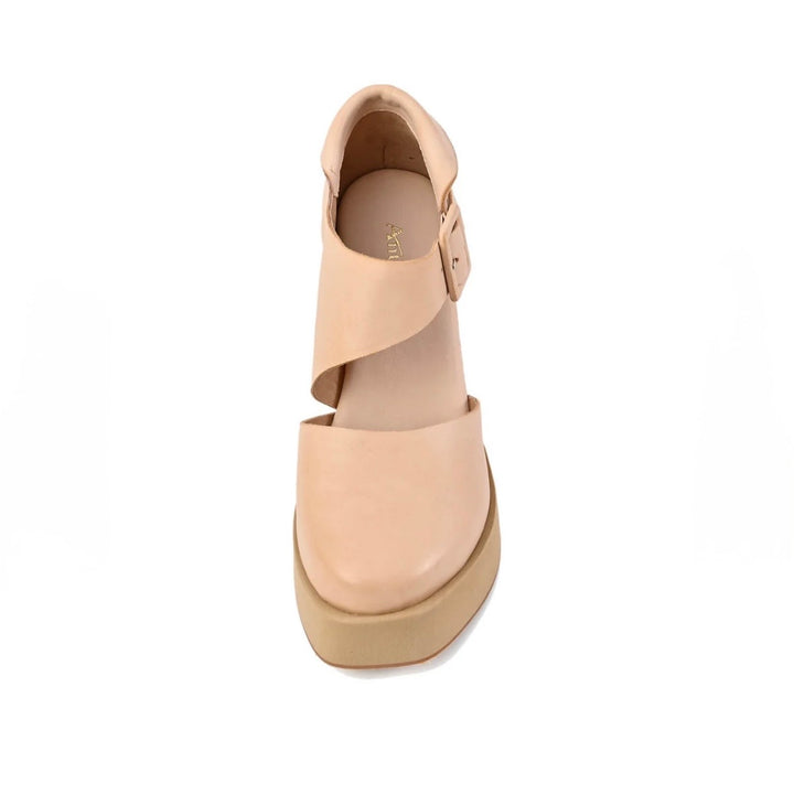 Antelope Teagan Wedge in Makeup Leather