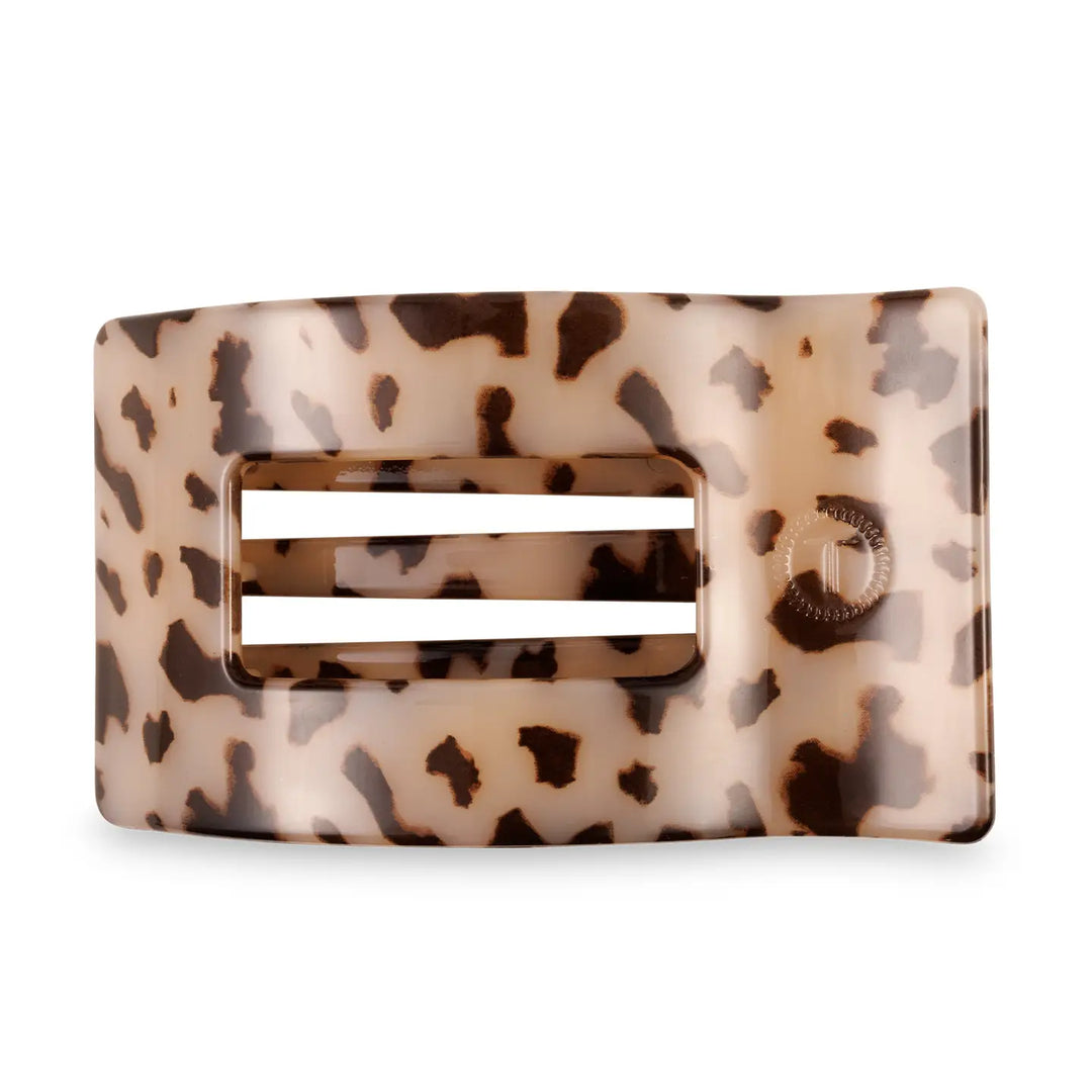 Teleties Rectangle Flat Clip, LARGE