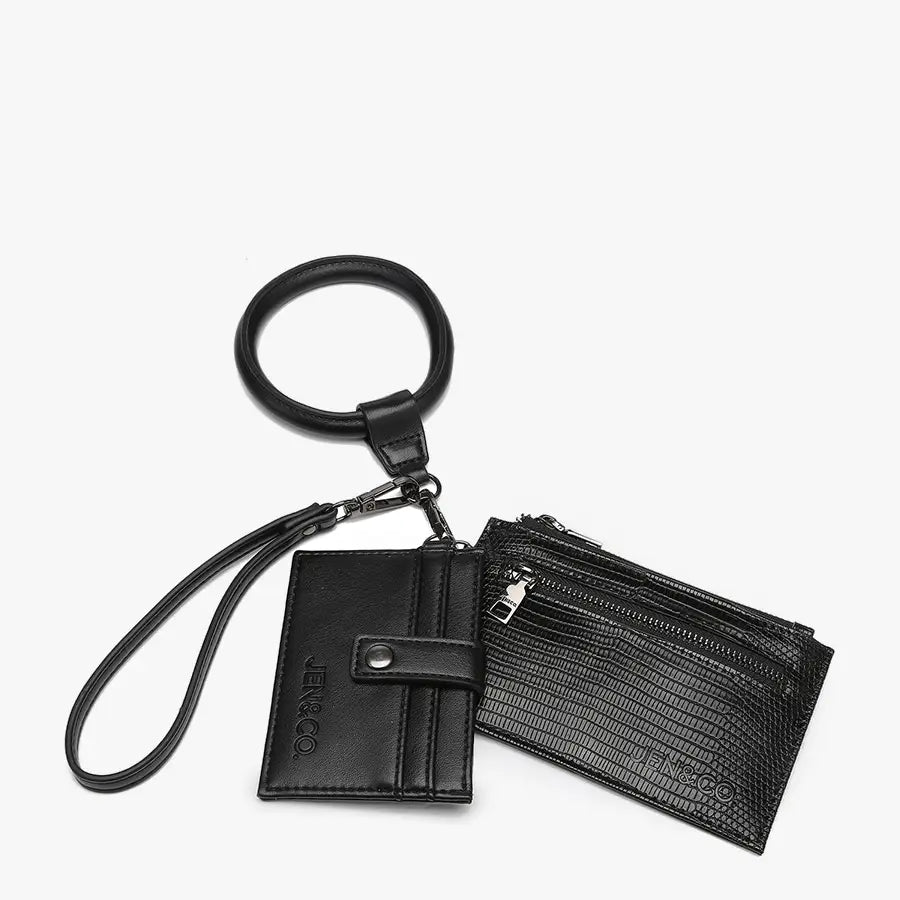 Libby Lizard Double Wallet Bangle