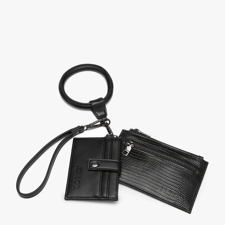 Libby Lizard Double Wallet Bangle