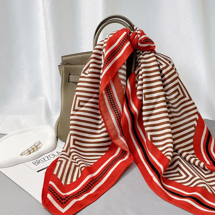 Autumn Scarf in Red