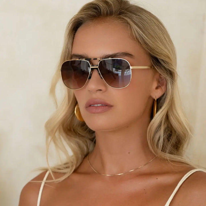 Freyrs Logan Sunglasses in  Tortoise / Brown