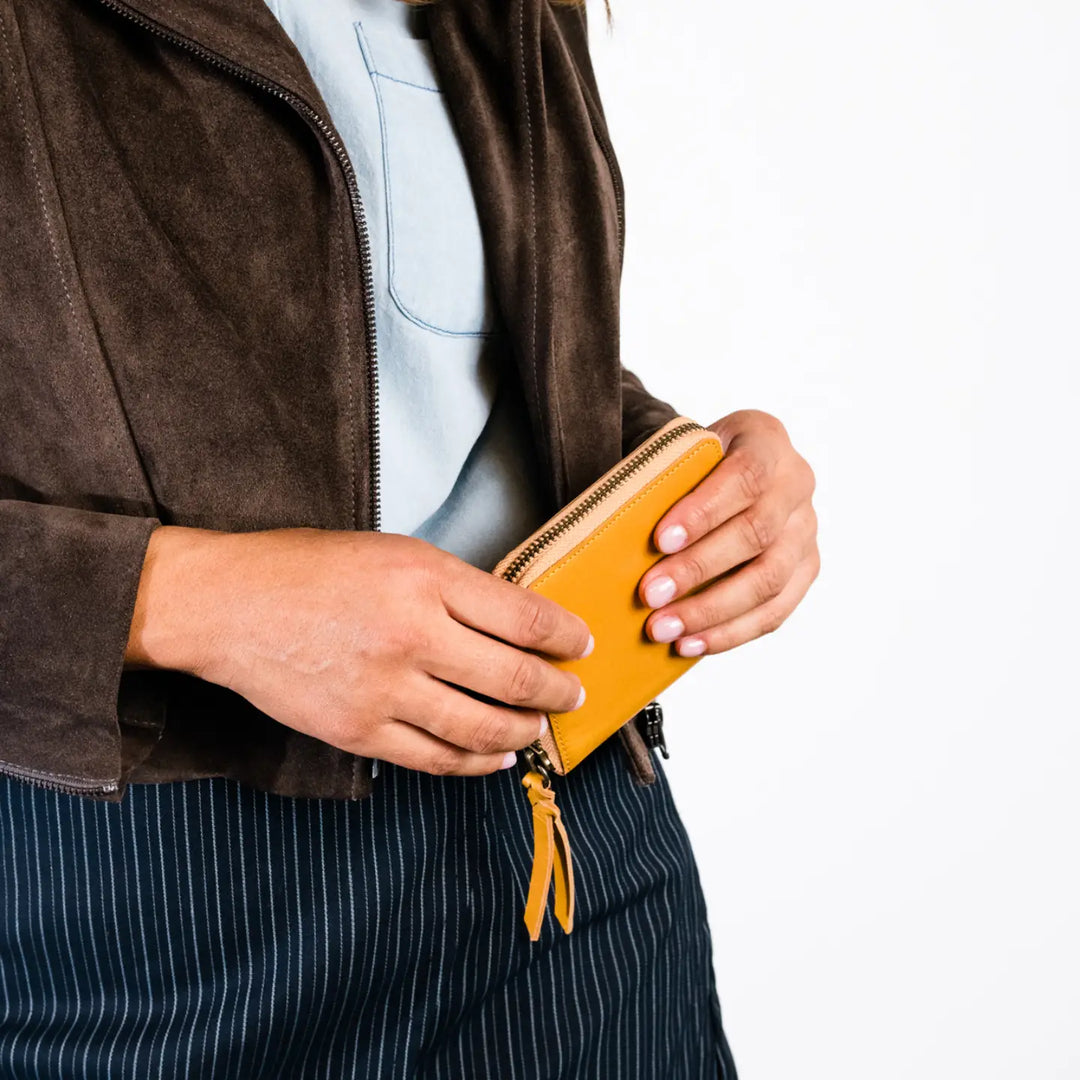ABLE Small Zip-Around Wallet
