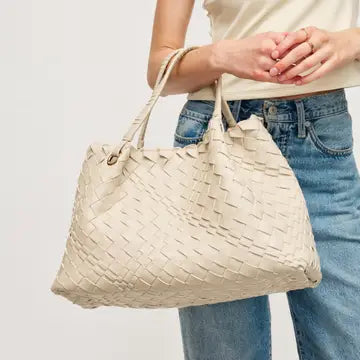 Natalie Woven Tote