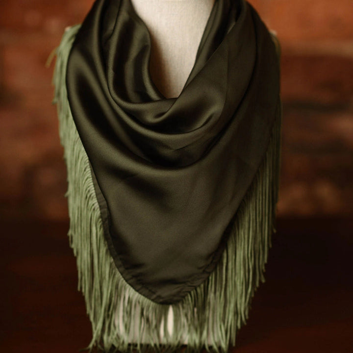 Solid Fringe Scarf