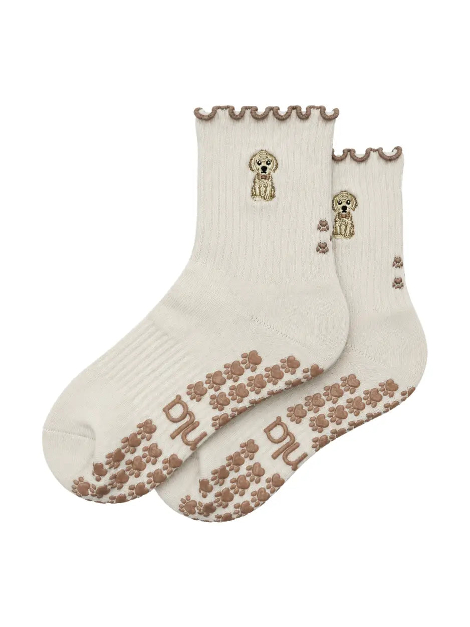 Golden Retriever Grip Socks