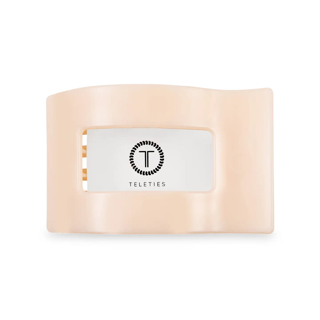 Teleties Rectangle Flat Clip, MEDIUM