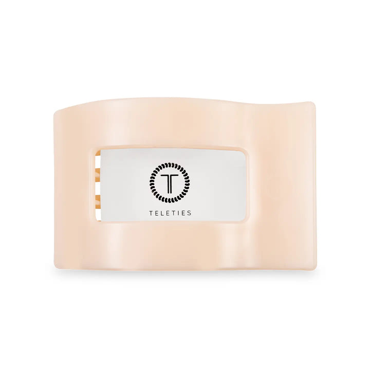 Teleties Rectangle Flat Clip, MEDIUM