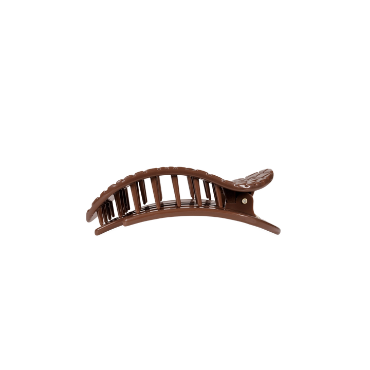 Teleties Crocodile Flat Round Clip, Small