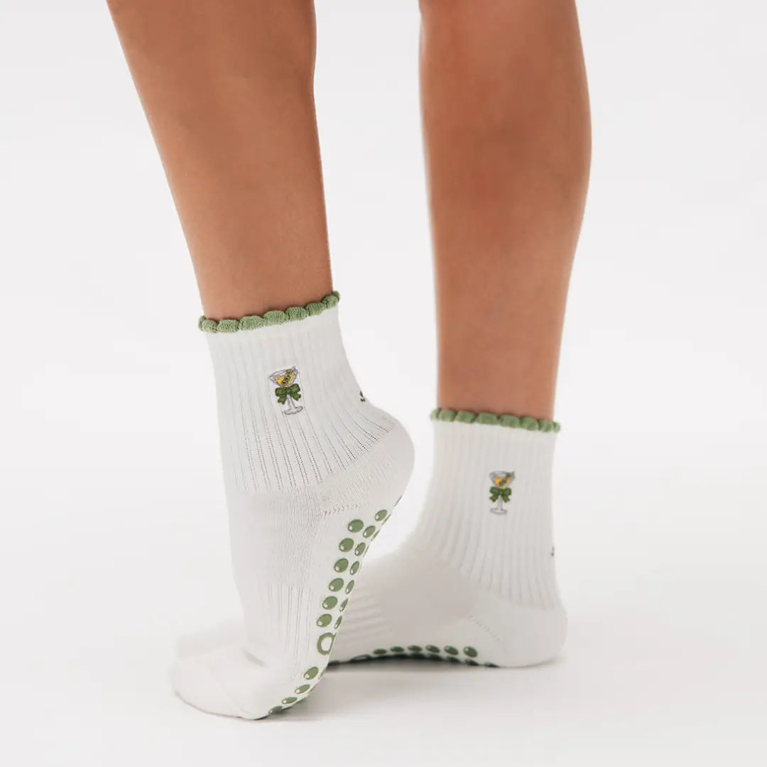 Weenie & Dirty Martini Grip Socks