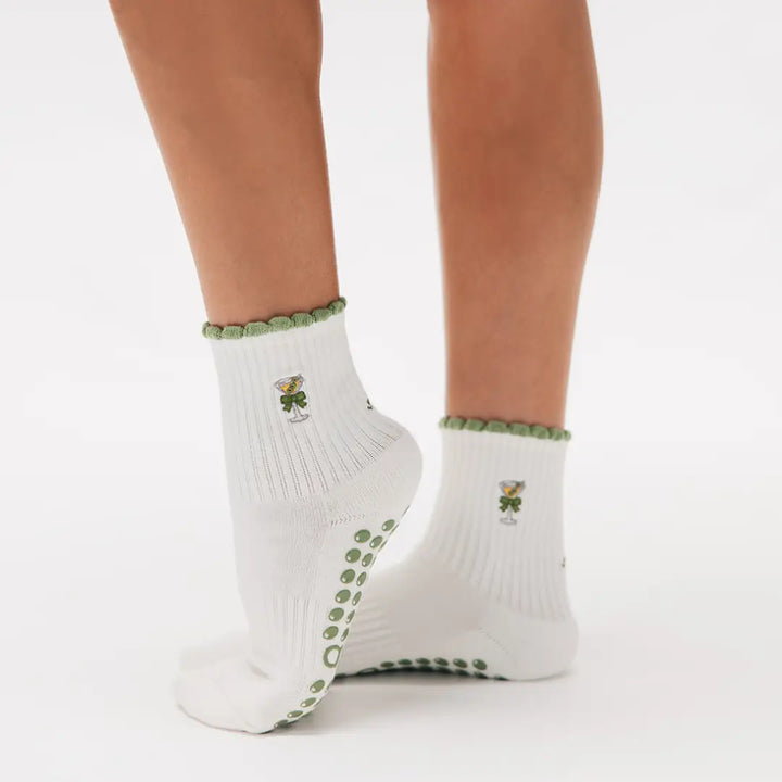 Weenie & Dirty Martini Grip Socks