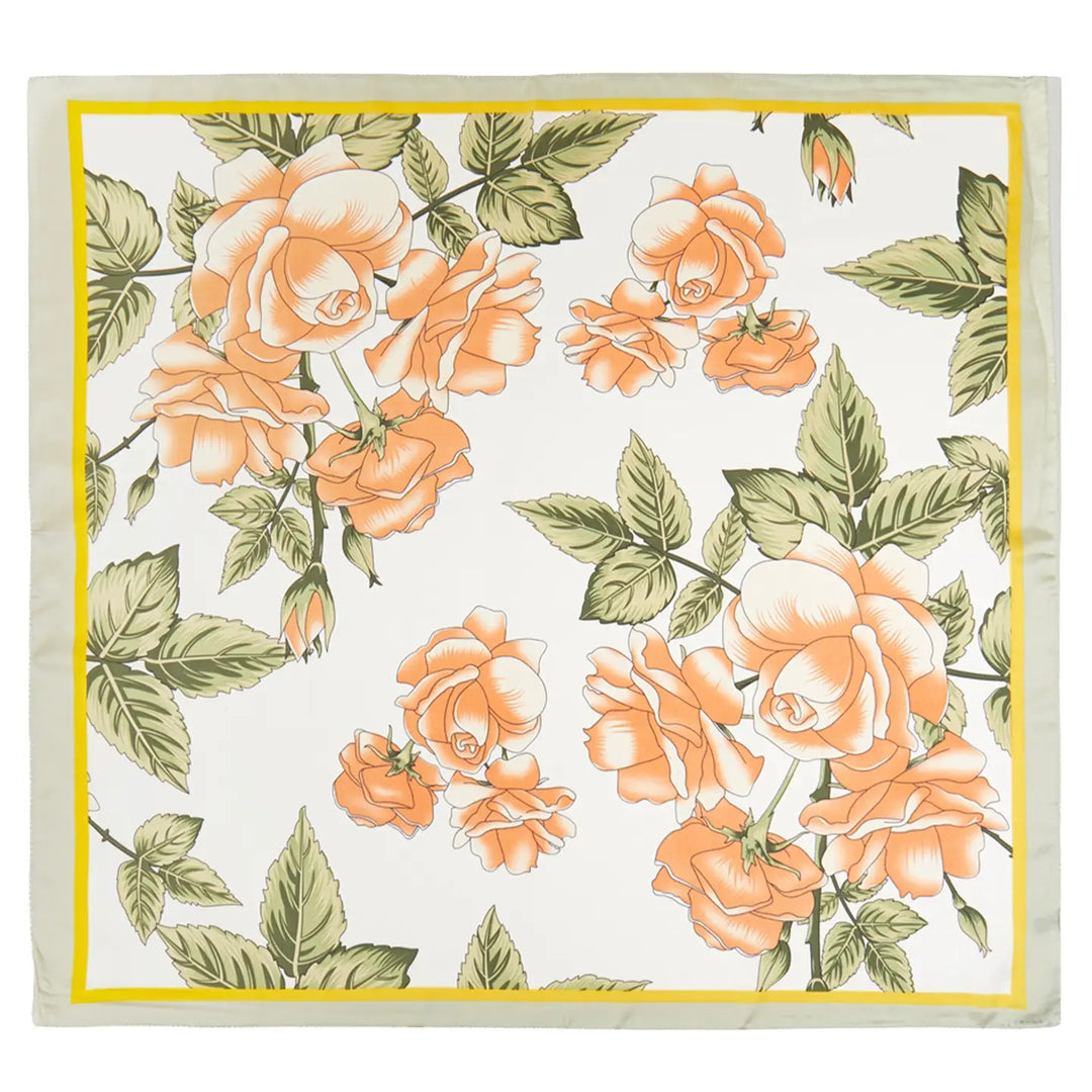 Rose Print Scarf