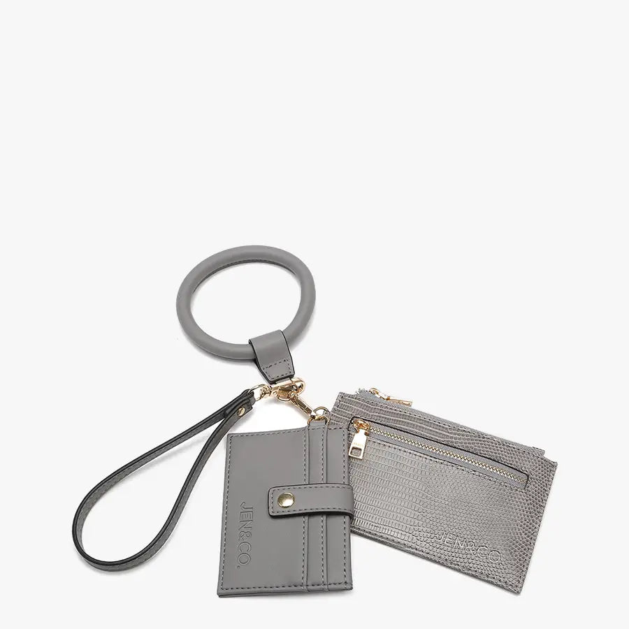 Libby Lizard Double Wallet Bangle