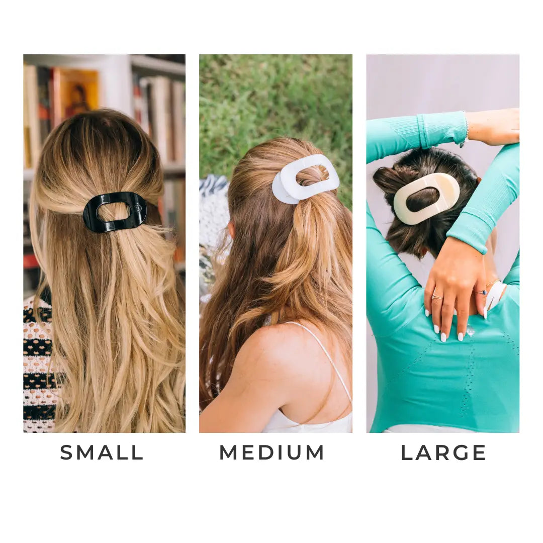 Large Flat Hair Clips