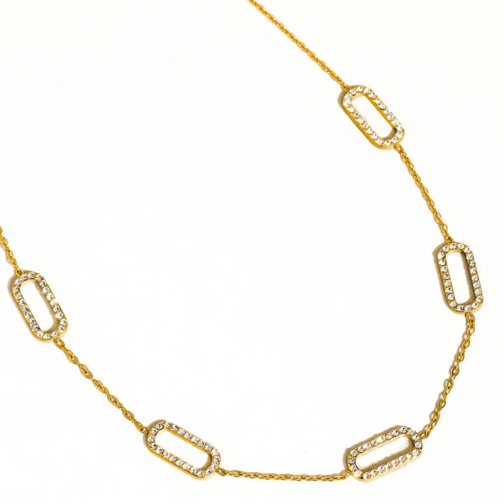 Burnisse Dainty Chain Necklace