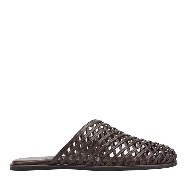 Marc Fisher LTD Lynzi Woven Leather Flat Mule