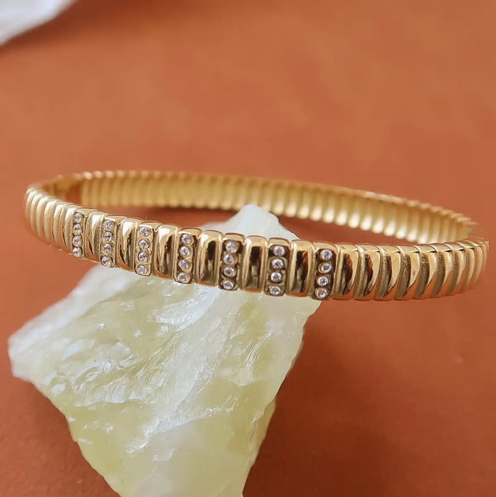 Monelle Cz Bangle Bracelet