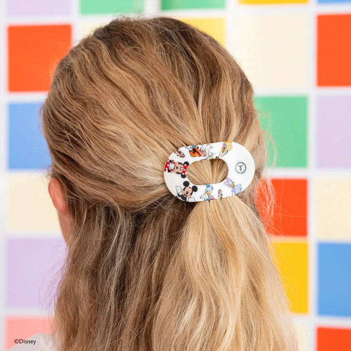 Teleties Mickey & Friends Flat Round Clip, Tiny