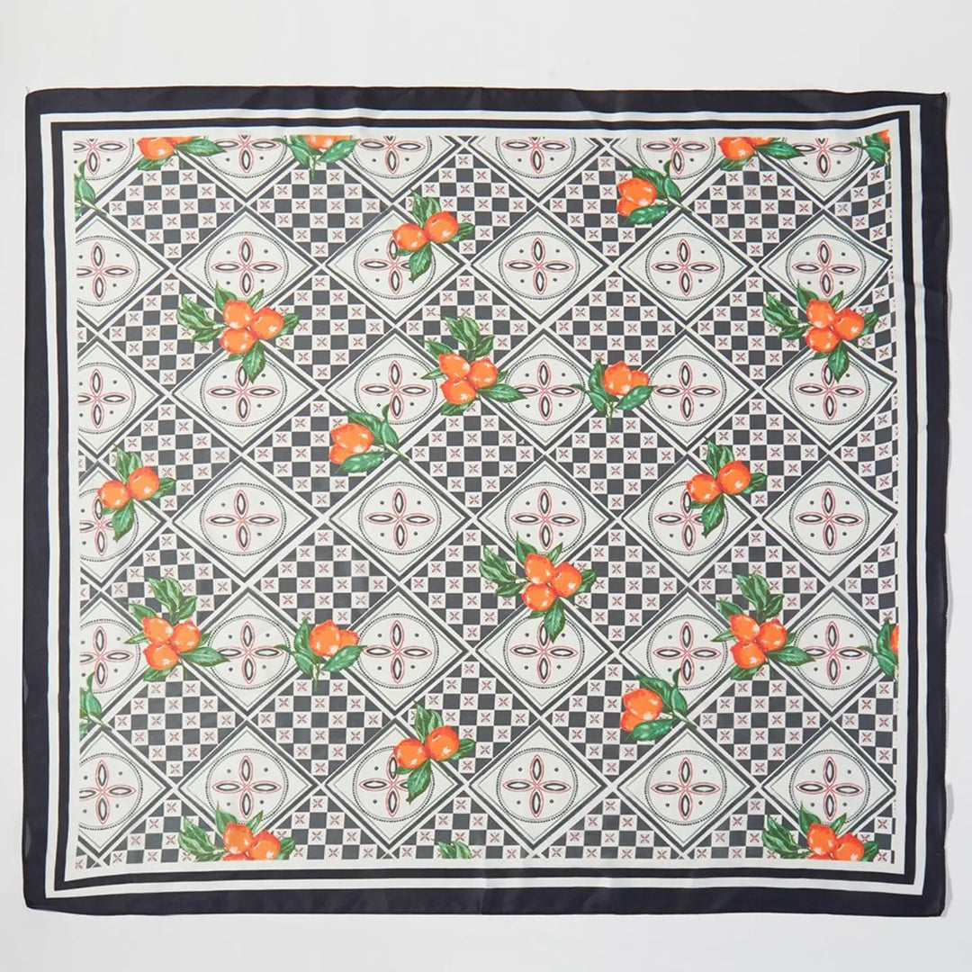 Mediterranean Mosaic Scarf