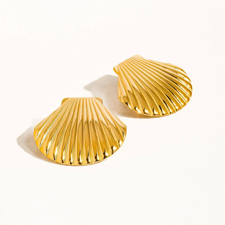 Cèpe Shell Stud Earrings