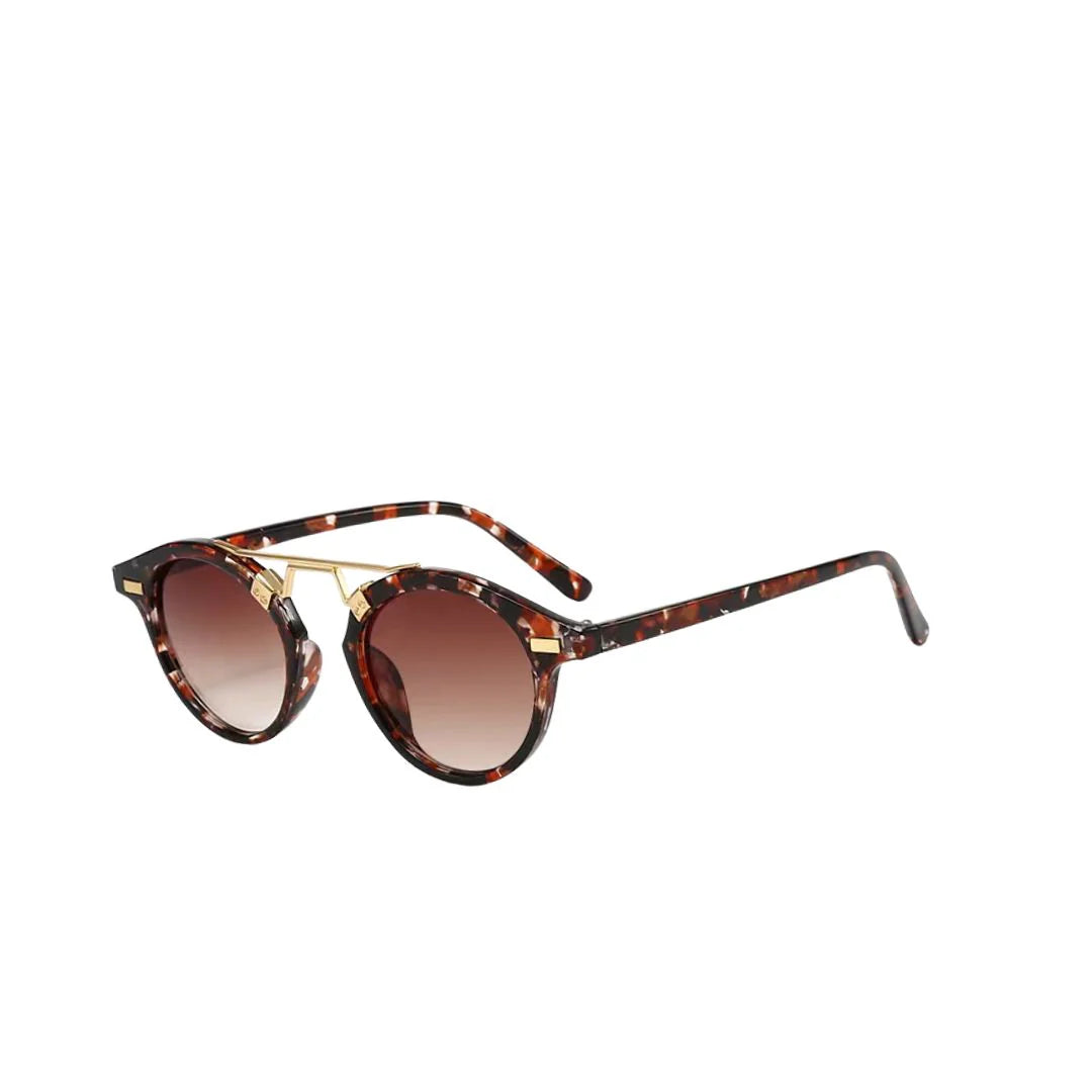 Siesta Sunglasses, Brown and Black