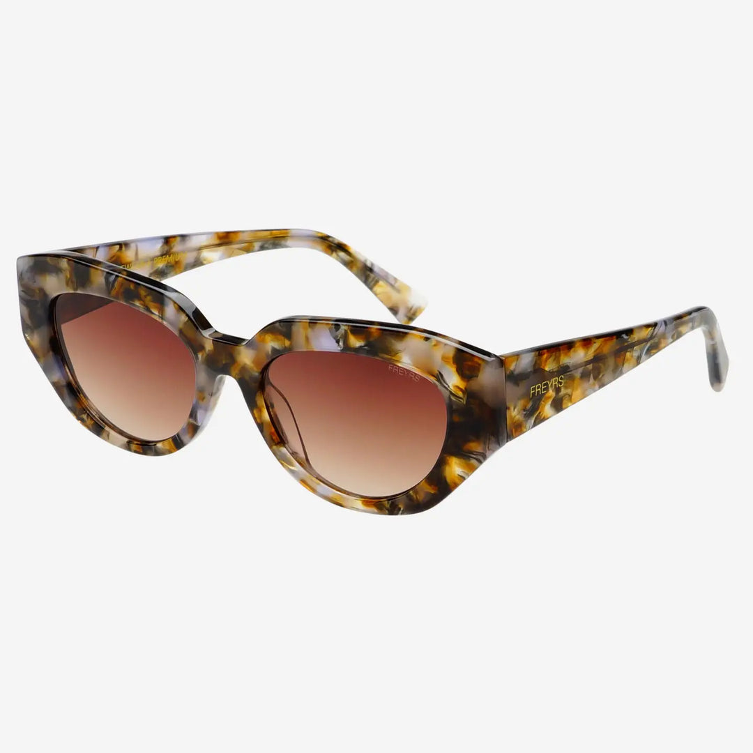 Freyrs Frankie Cat Eye in Brown Pearl