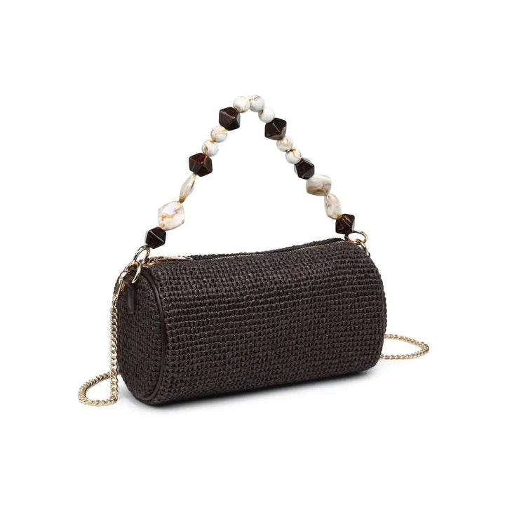 Rachel Straw Clutch