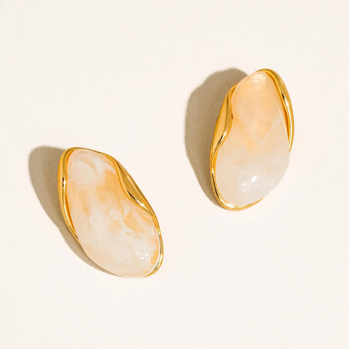 Maélie Resin Drop Earrings