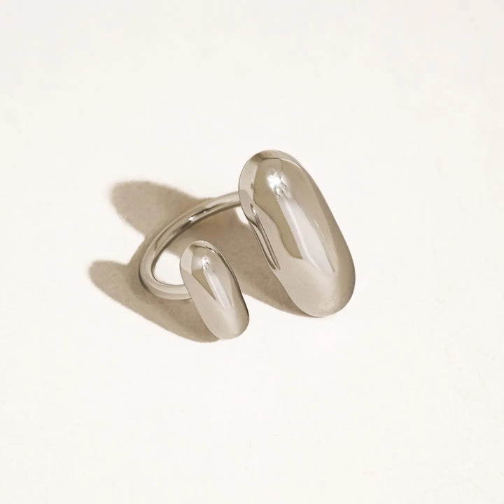 Roxy Silver Statement Ring