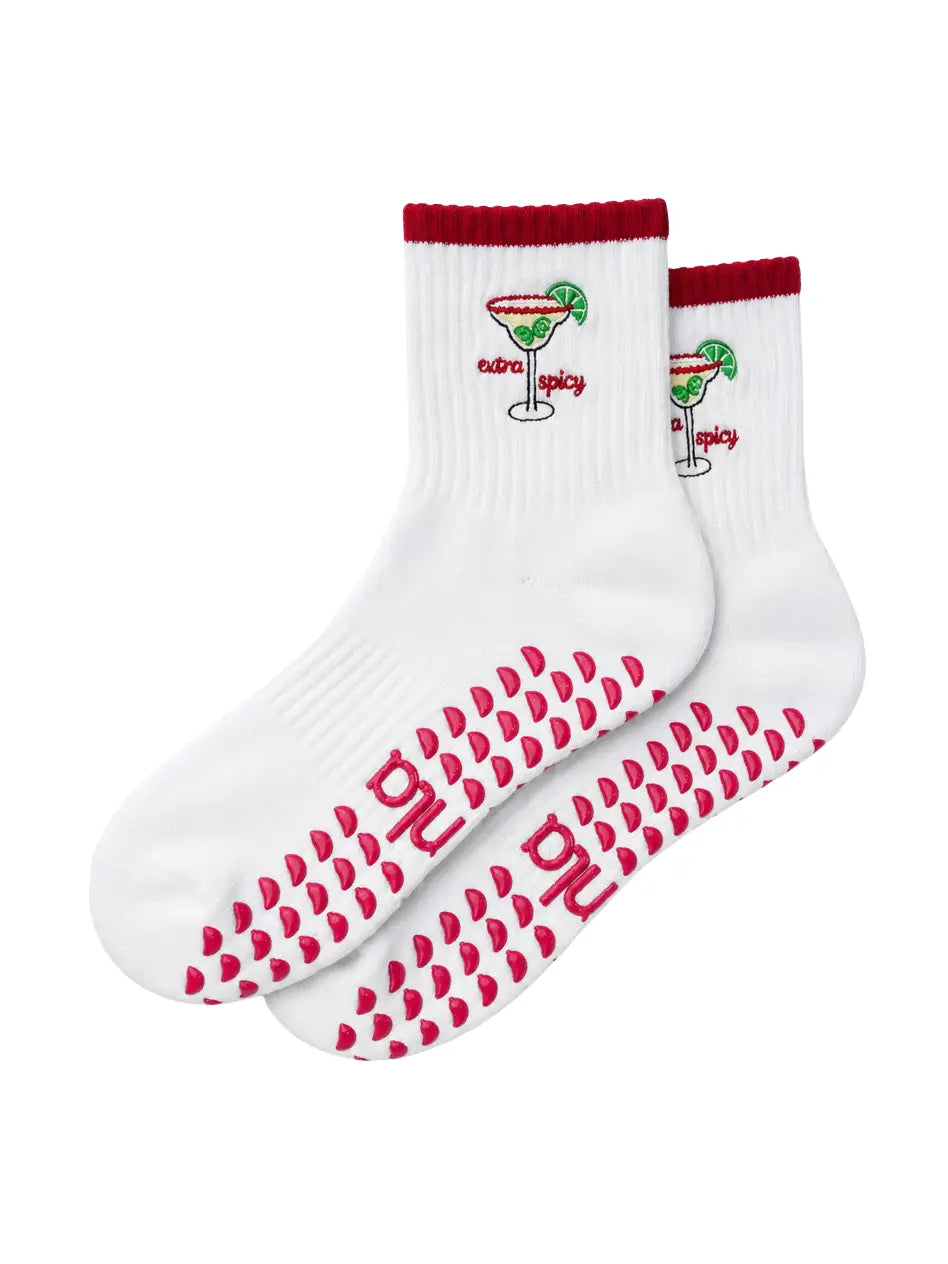 Spicy Margarita Grip Socks