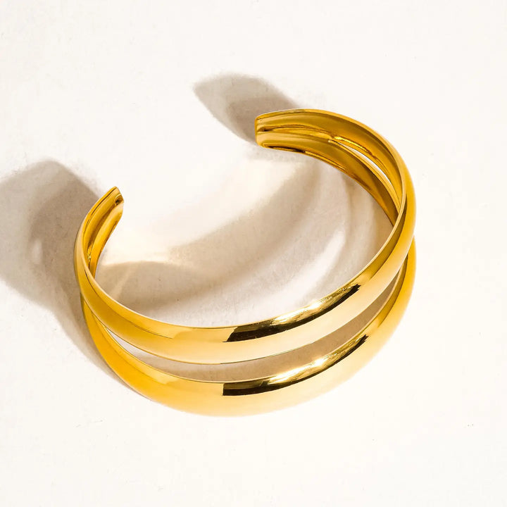 Ronan Layered Round Bangle