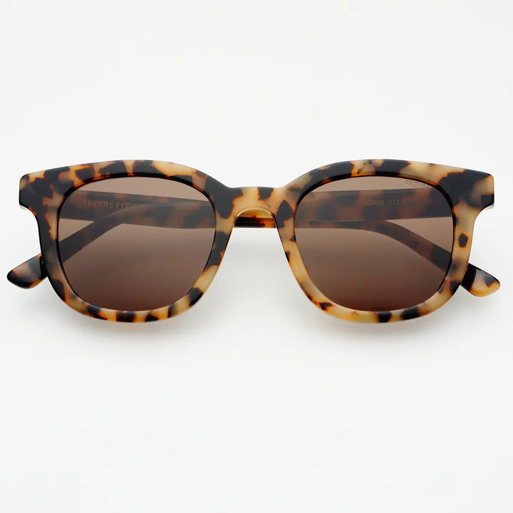 Freyrs Jasper Sunglasses in Milky Tortoise