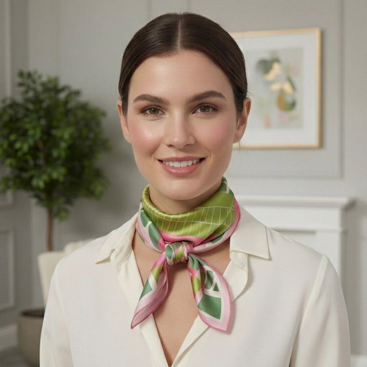 Sarah Geometric Scarf