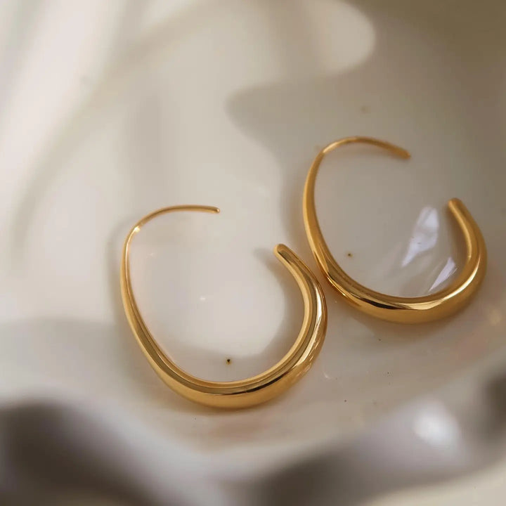 Cyril Open Hoop Earrings