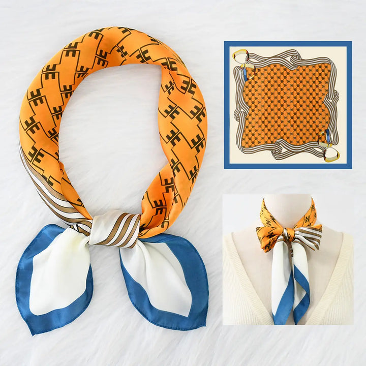 Chain Satin Scarf