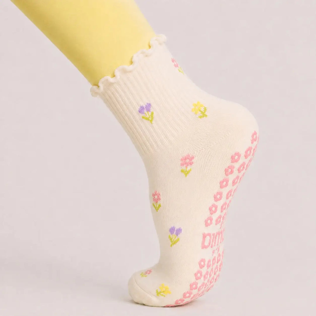 Flower Grip Socks