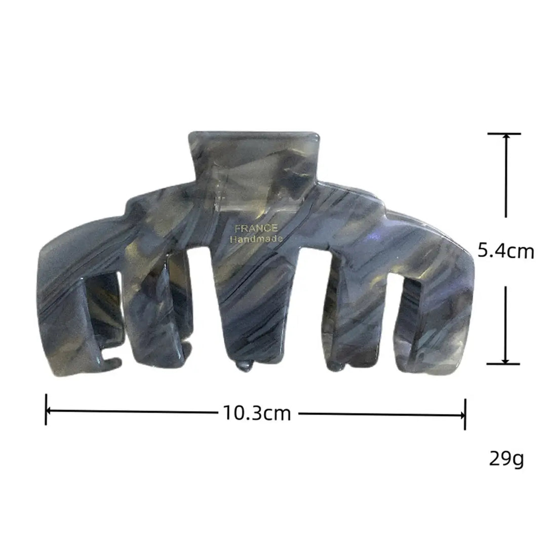 Large Marbled Hair Claw Clip