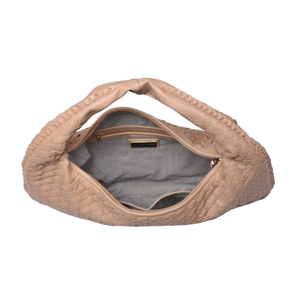 Victoria Woven Hobo Handbag
