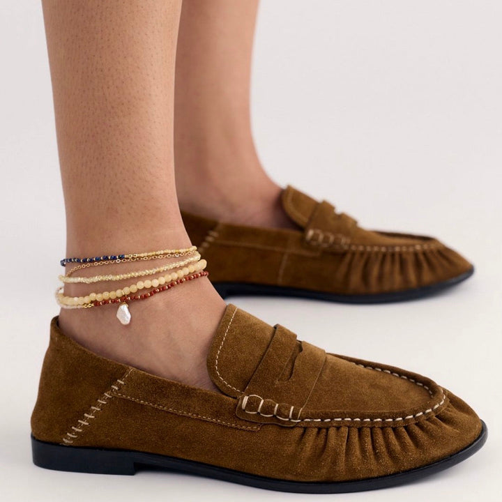 Free People Carry On Loafer in Tobacco