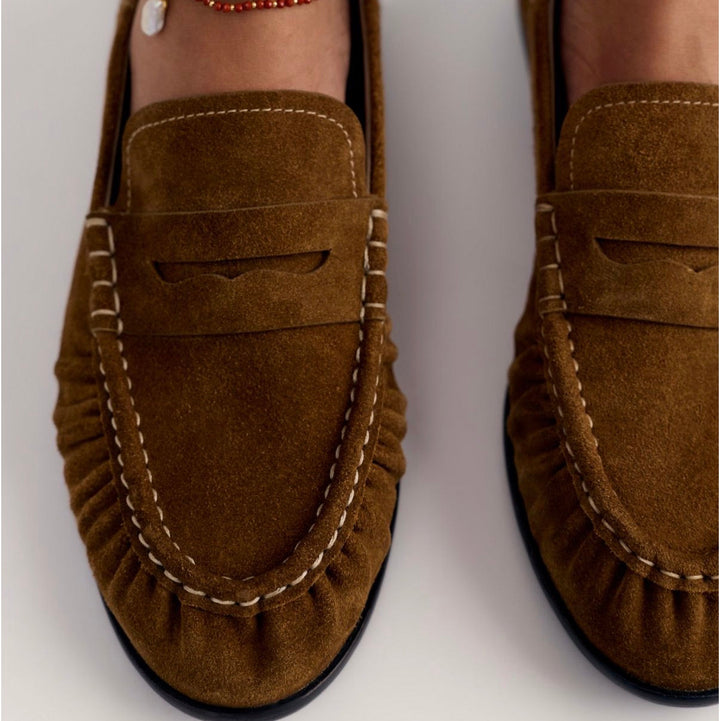 Free People Carry On Loafer in Tobacco