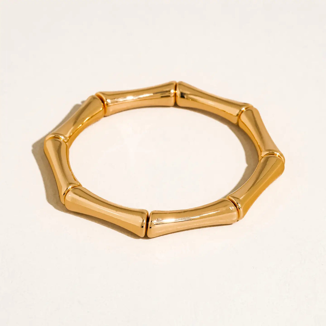 Alun Bamboo Resin Bangle Set