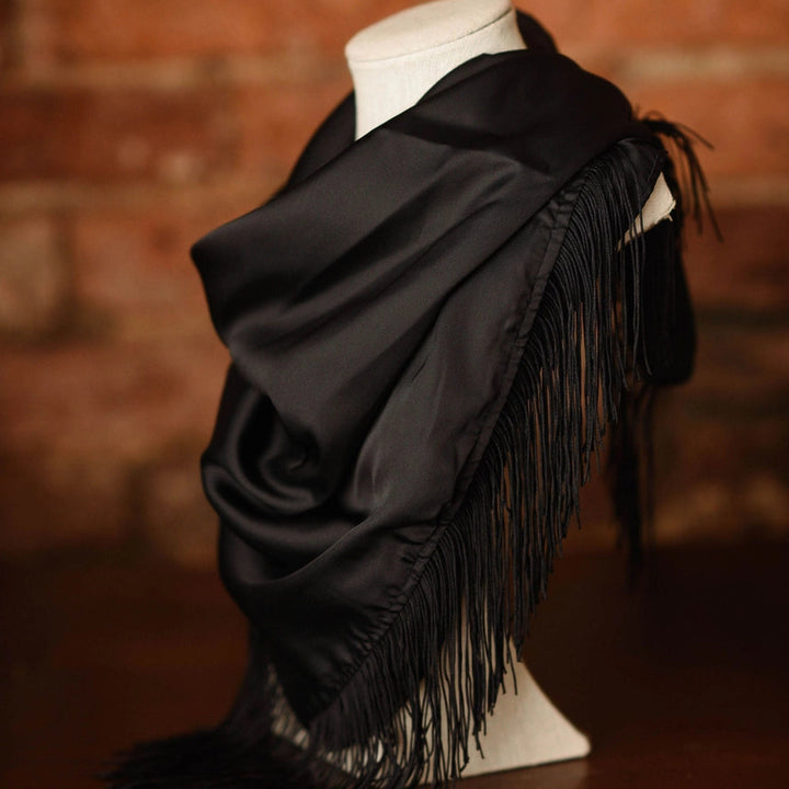 Solid Fringe Scarf