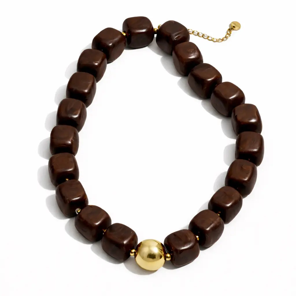 Pebbles Beaded Necklace