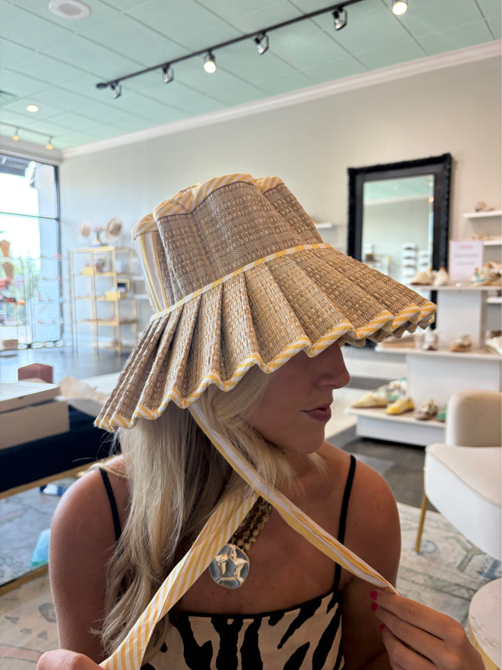 Lorna Murray Buttercup | Luxe Ravello Hat, Medium  (FINAL SALE)