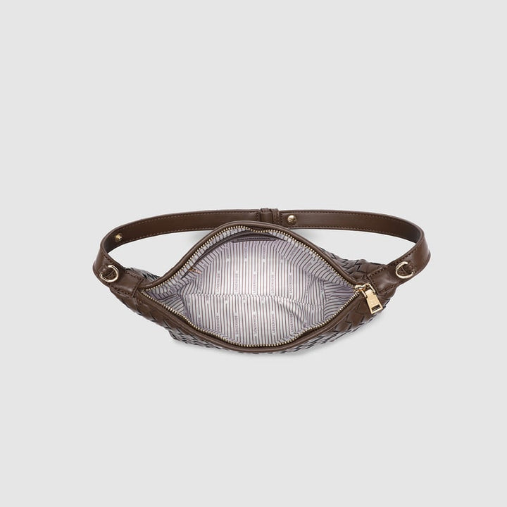 Madeline Woven Shoulder Bag