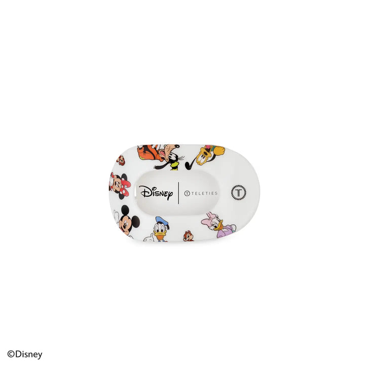 Teleties Mickey & Friends Flat Round Clip, Tiny
